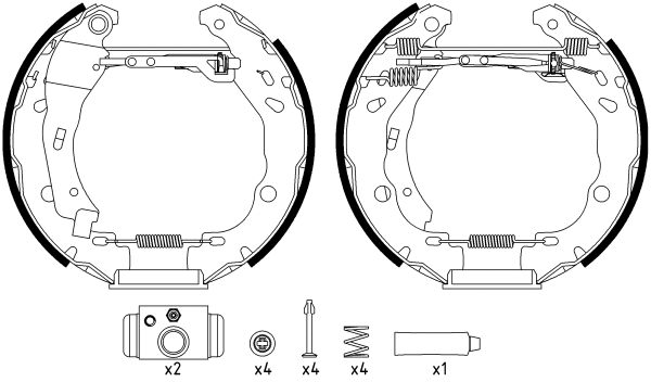 Brake Shoe Set (84060200)