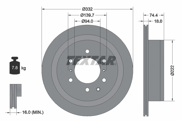 Brake Disc (92167303)