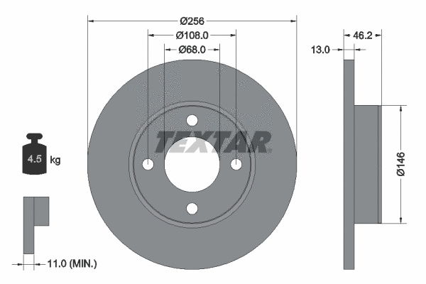 Brake Disc (92025900)
