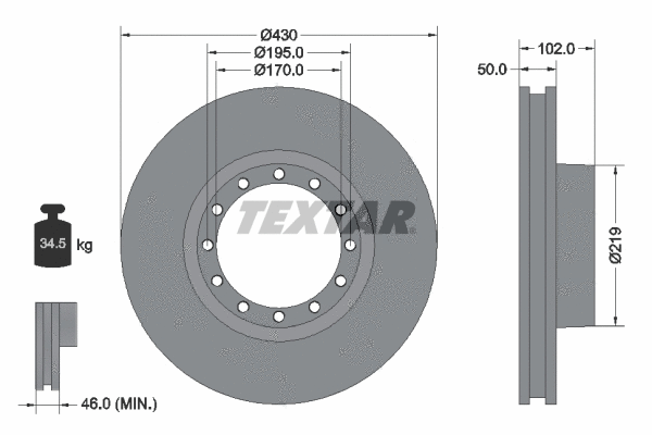 Brake Disc (93085200)