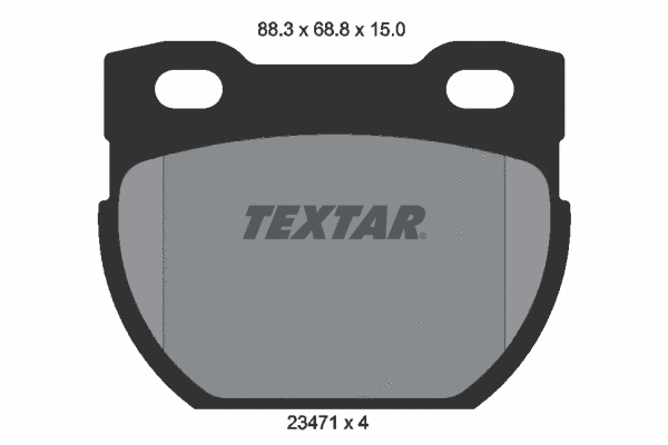 Brake Pad Set, disc brake (2347101)