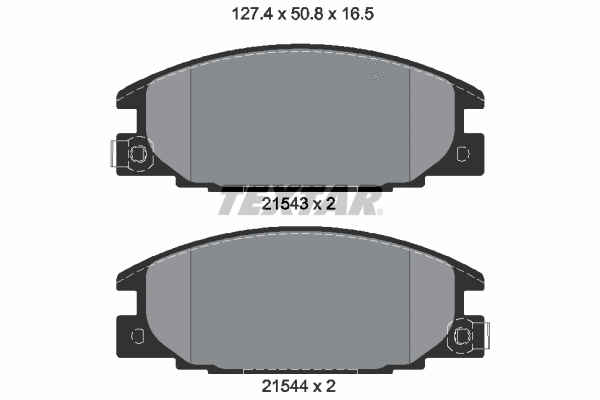 Brake Pad Set, disc brake (2154302)