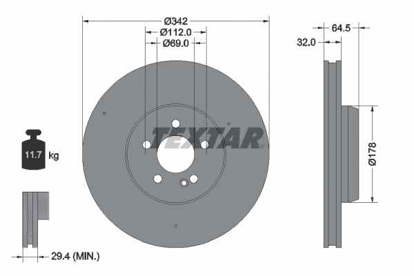 Brake Disc (92331205)