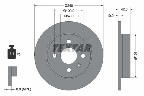 Brake Disc (92092000)