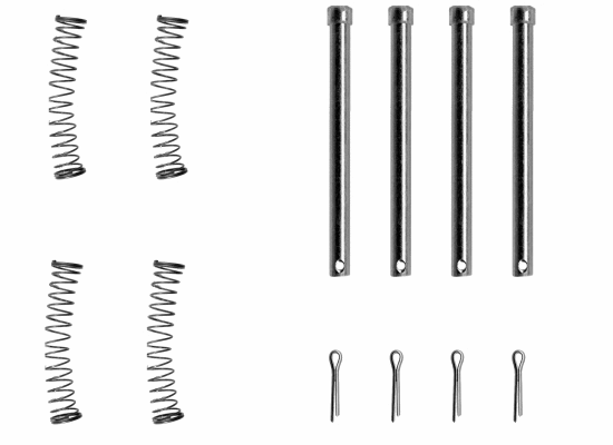 Accessory Kit, disc brake pad (82545000)