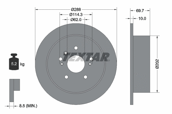 Brake Disc (92171603)