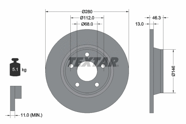 Brake Disc (92071600)
