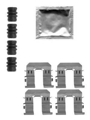 Accessory Kit, disc brake pad (82518100)