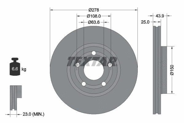Brake Disc (92327503)