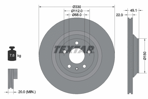 Brake Disc (92132600)