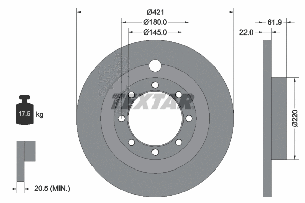 Brake Disc (93028800)