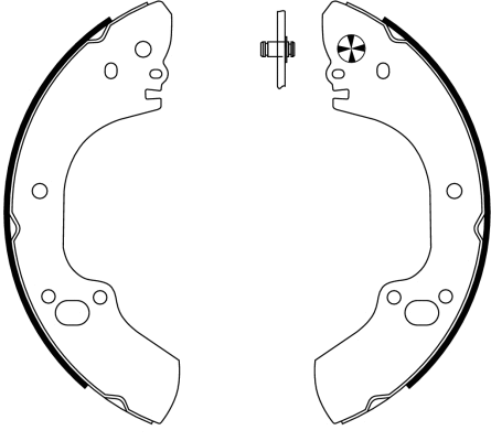 Brake Shoe Set (91063400)