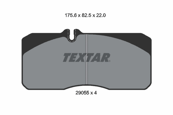 Brake Pad Set, disc brake (2905503)