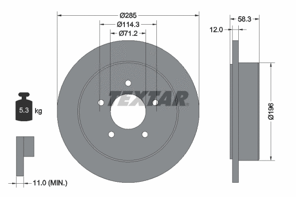 Brake Disc (92169100)