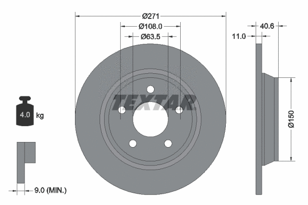 Brake Disc (92303503)