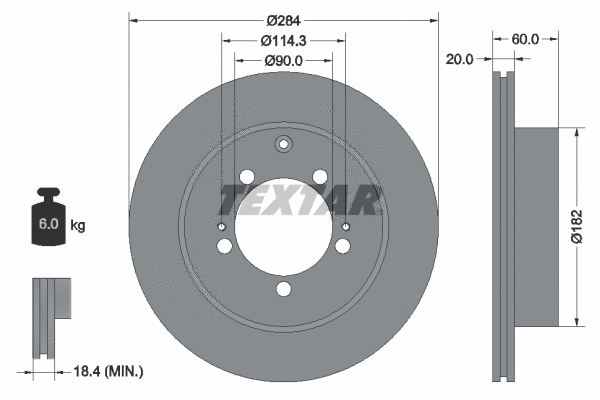 Brake Disc (92134700)