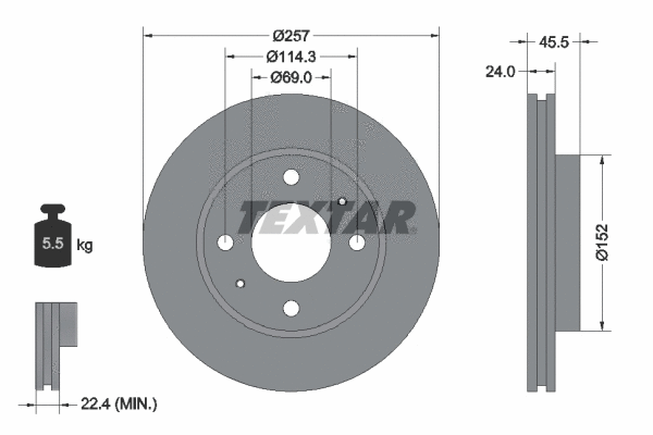 Brake Disc (92130800)