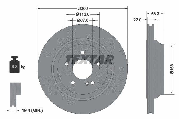 Brake Disc (92176303)
