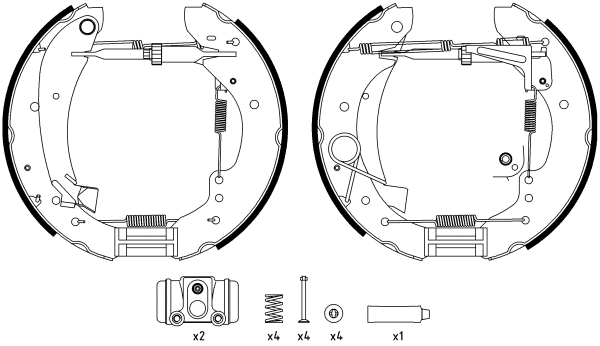 Brake Shoe Set