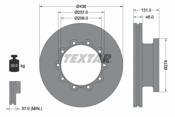 Brake Disc (93088300)