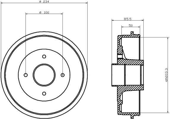Brake Drum (94019500)