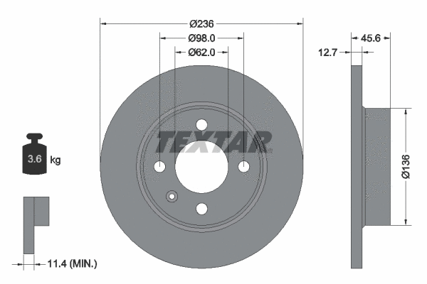 Brake Disc (92065700)