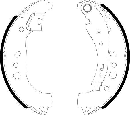 Brake Shoe Set (91081700)