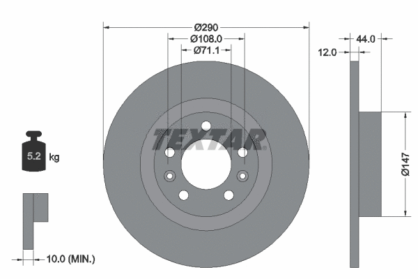 Brake Disc (92238003)