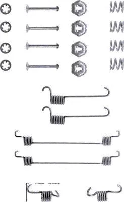 Accessory Kit, brake shoes (97004600)