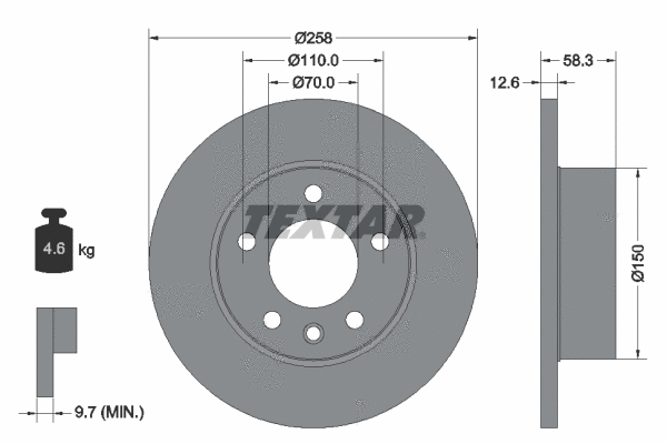 Brake Disc (92038000)
