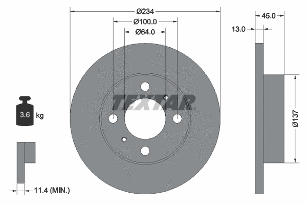 Brake Disc (92089300)