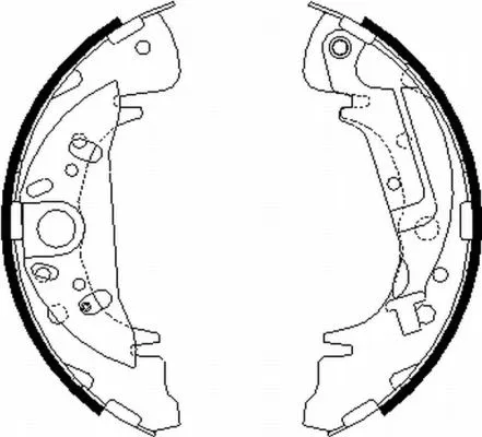 Brake Shoe Set (91070600)
