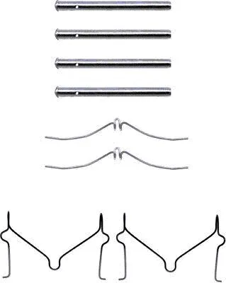 Accessory Kit, disc brake pad (82029600)