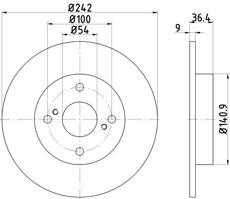 Brake Disc (92181303)