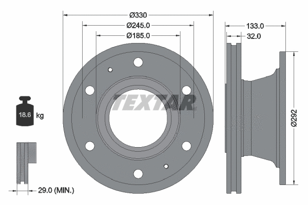 Brake Disc (93221200)