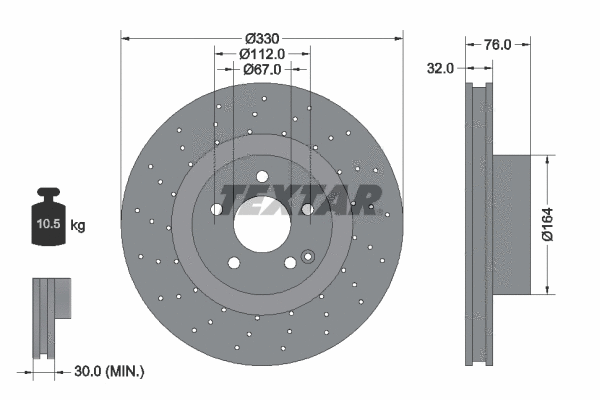 Brake Disc (92099200)
