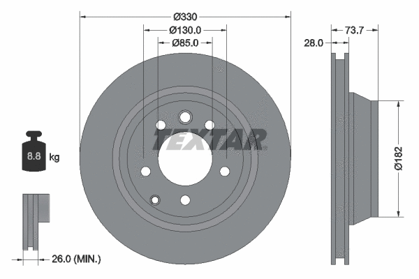 Brake Disc (92122005)