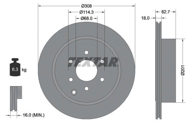 Brake Disc (92181603)