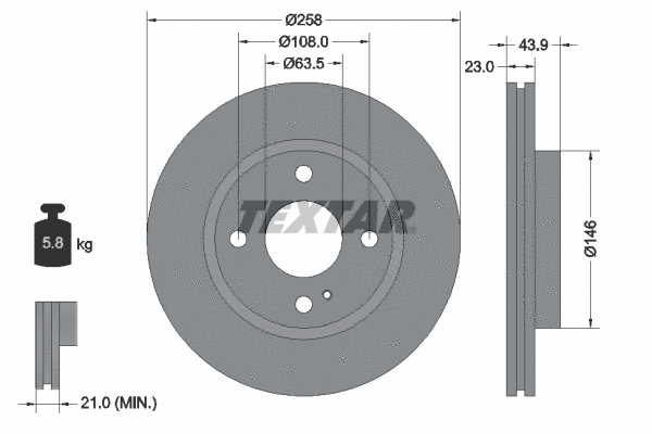 Brake Disc (92176005)
