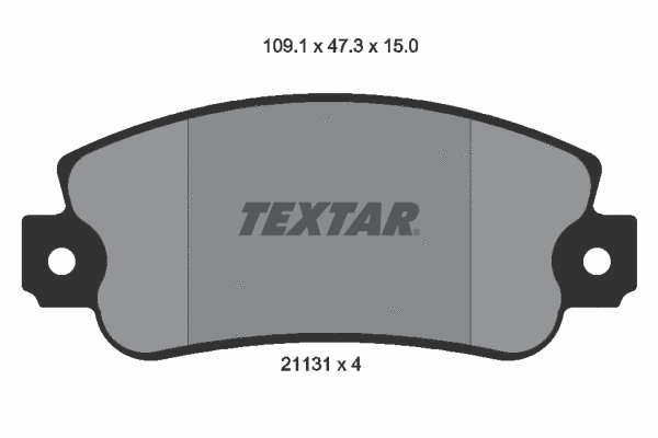 Brake Pad Set, disc brake (2113102)