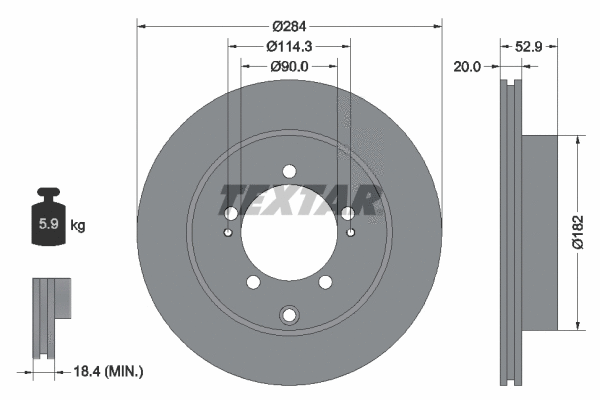 Brake Disc (92171303)