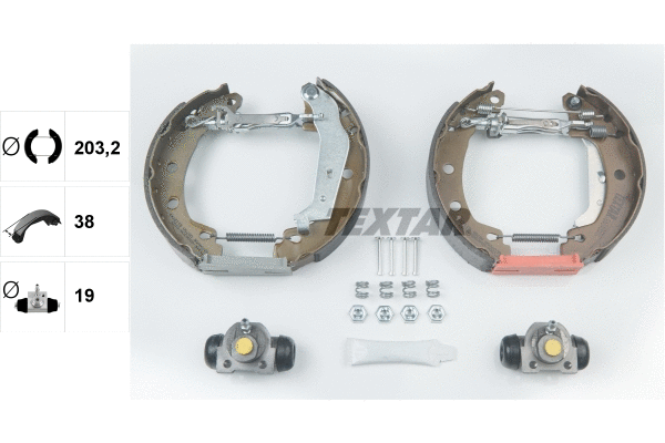 Brake Shoe Set (84049501)