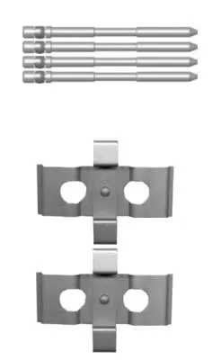 Accessory Kit, disc brake pad (82516600)