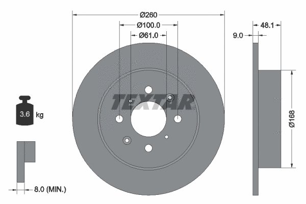 Brake Disc (92125400)