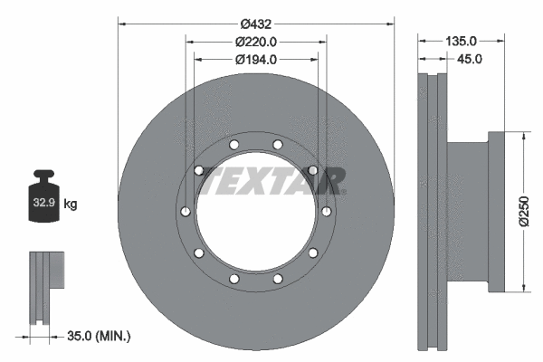 Brake Disc (93058100)