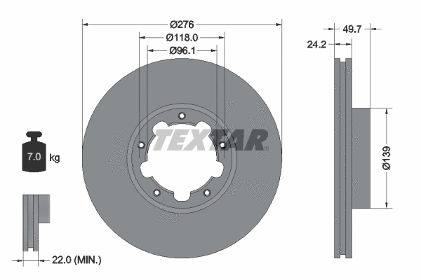 Brake Disc (93185300)