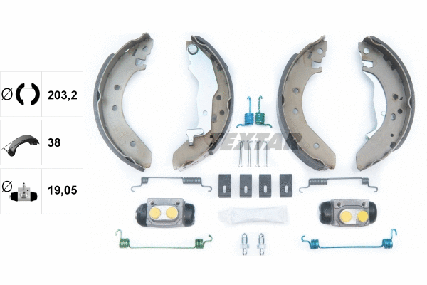 Brake Shoe Set (83043900)