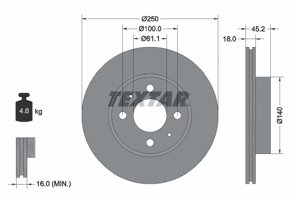 Brake Disc (92080100)