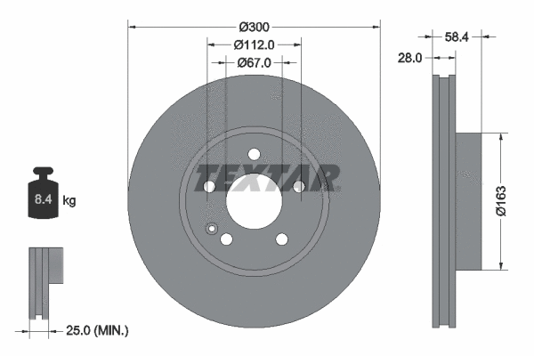 Brake Disc (93123403)