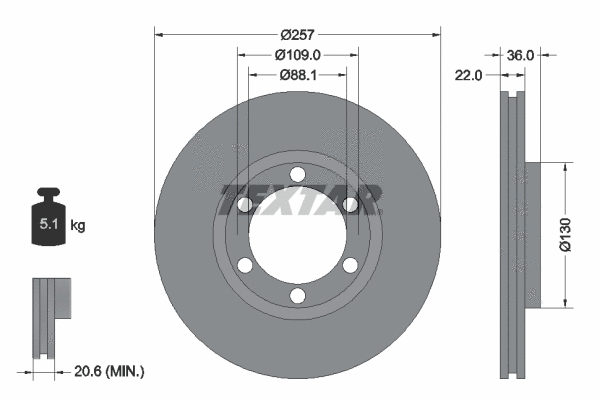 Brake Disc (92075800)
